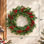 Christmas Berry Wreath