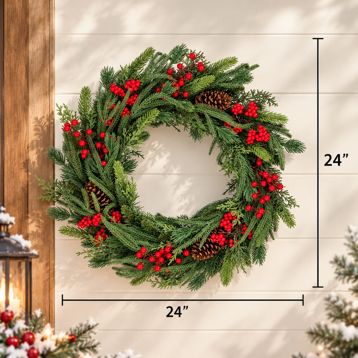 Christmas Berry Wreath