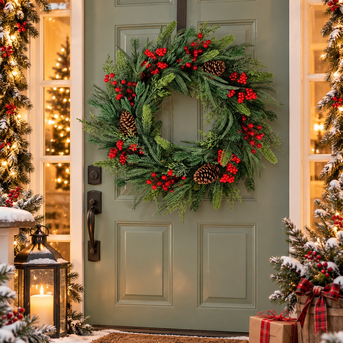 Christmas Berry Wreath